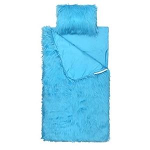 Limited Too Fuzzy Slumber Bag & Pillow Set